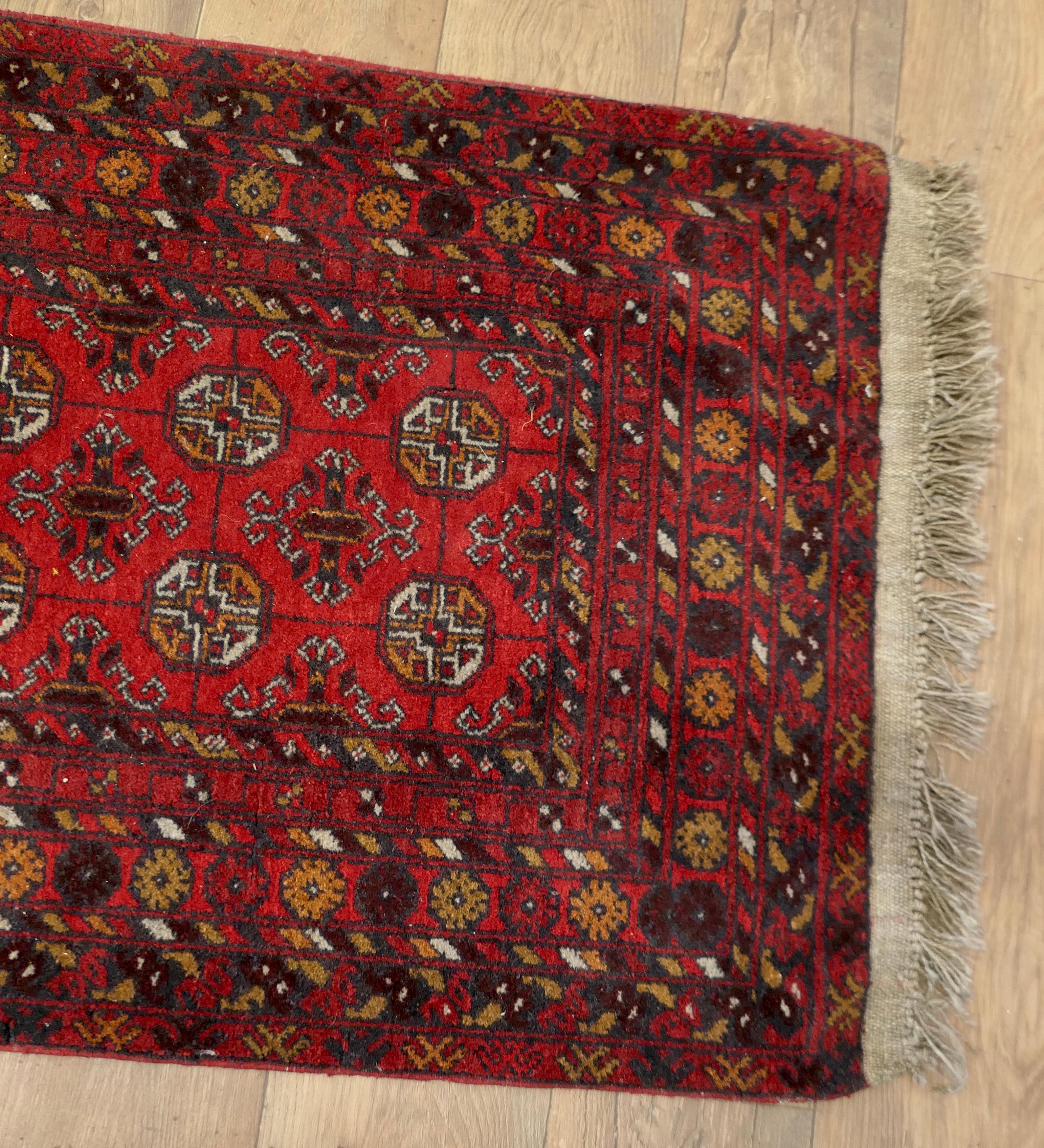 20th Century Vintage Traditional Pattern Wool Carpet Runner a Superb Looking Piece For Sale