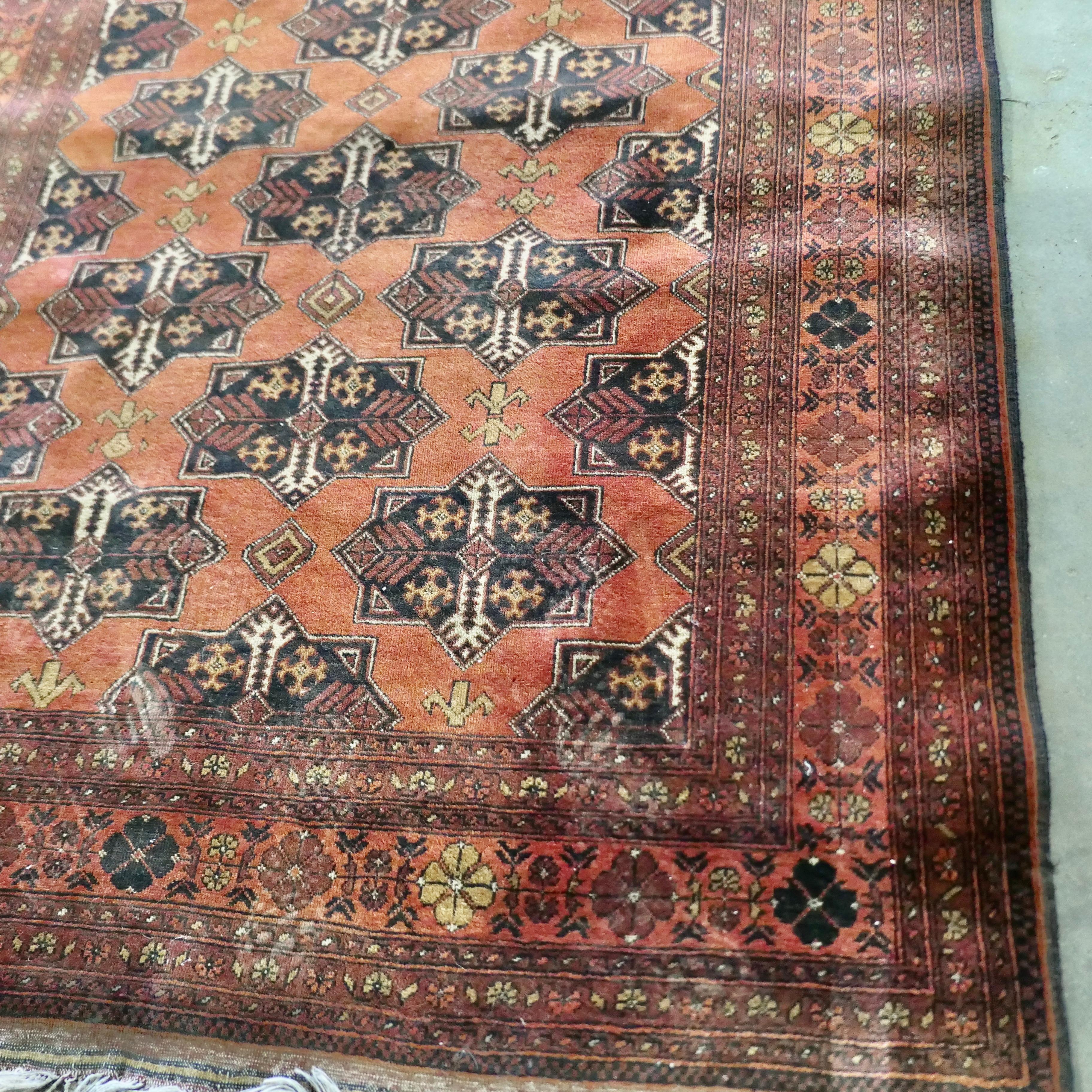 Country Tapis en laine vintage à motif traditionnel    Une pièce superbe en vente
