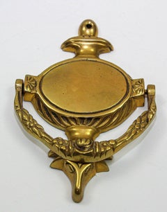 Vintage Traditional Regency Style Brass Door Knocker