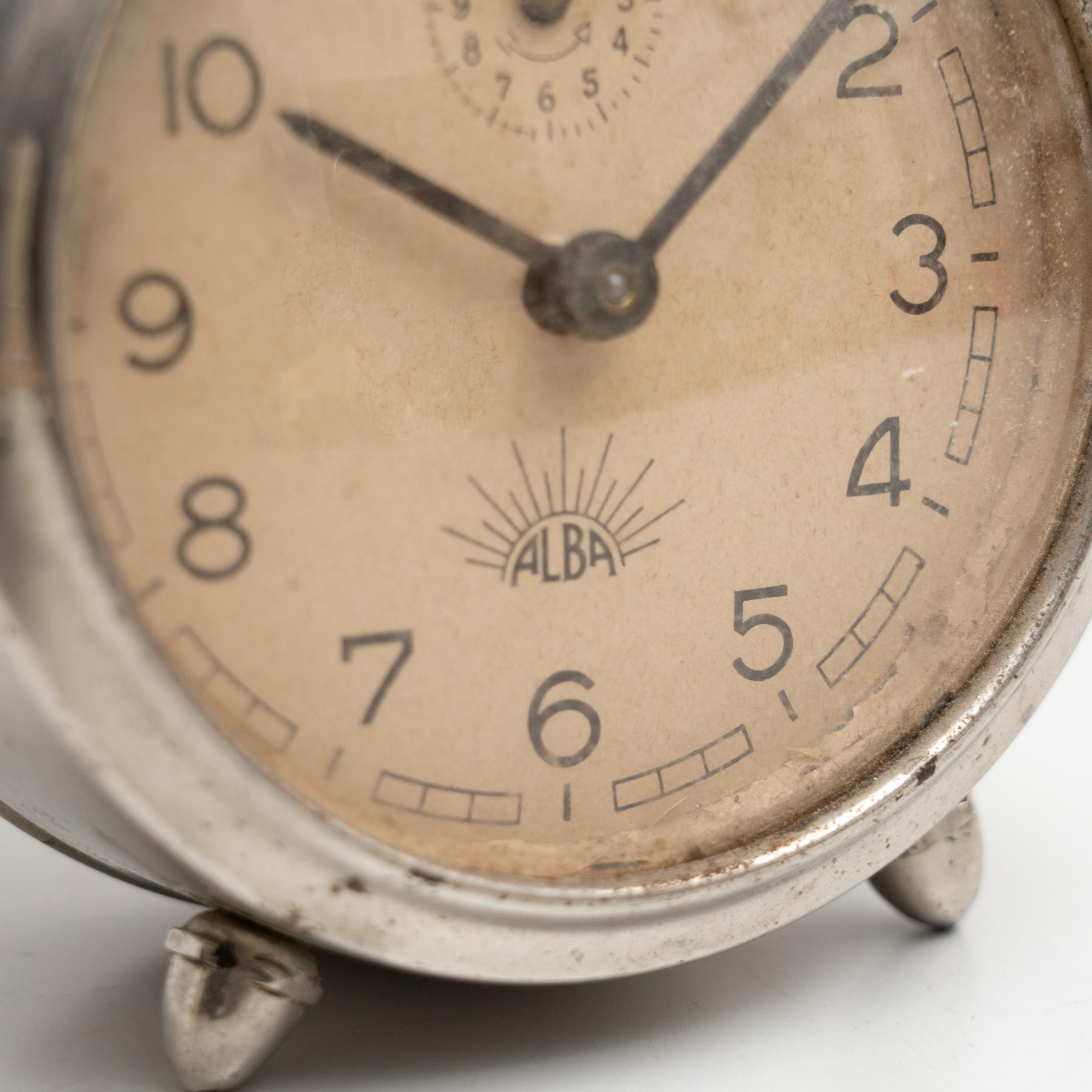 Vintage Traditional Spanish Alarm Clock, circa 1960 For Sale at 1stDibs