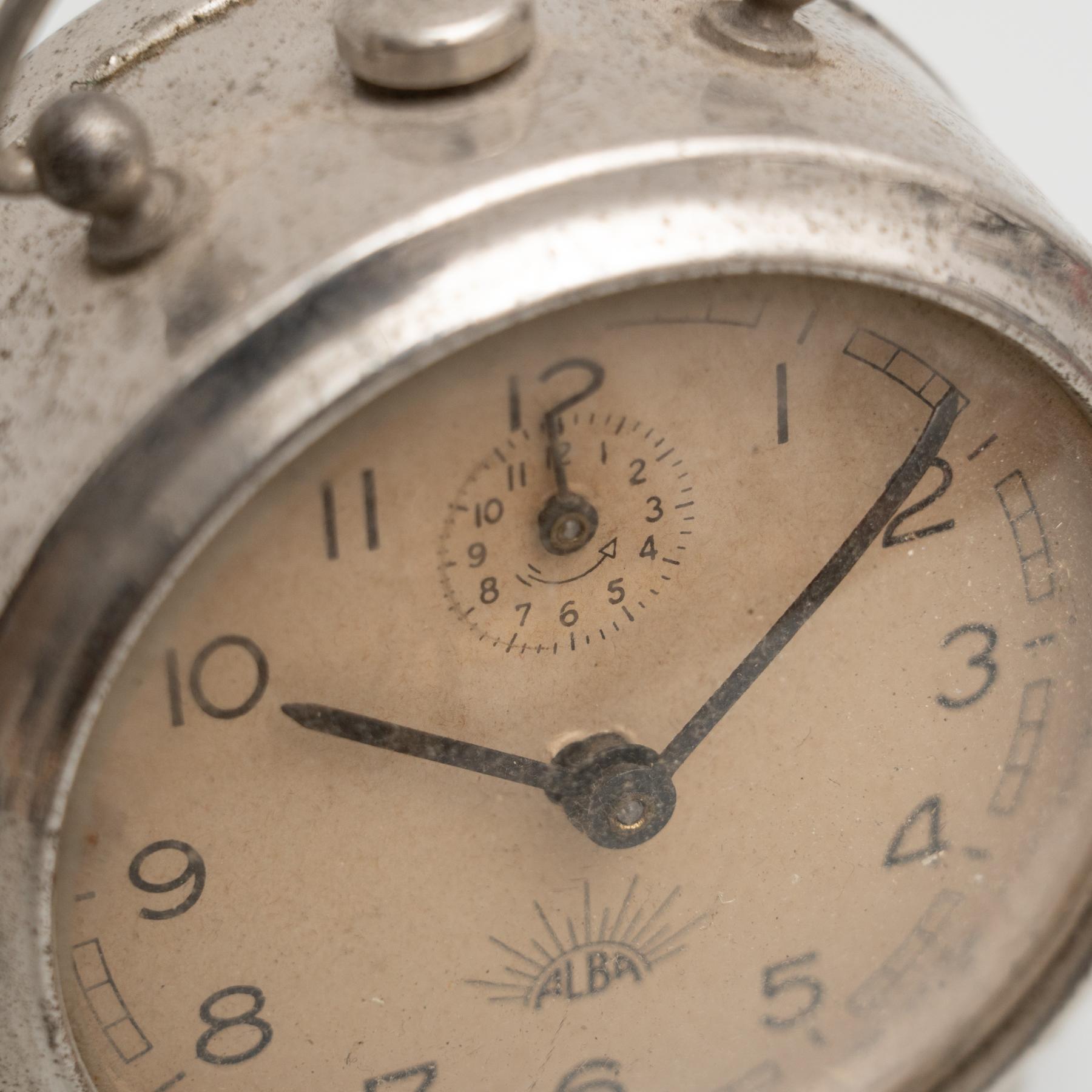 Vintage Traditional Spanish Alarm Clock, circa 1960 For Sale at 1stDibs