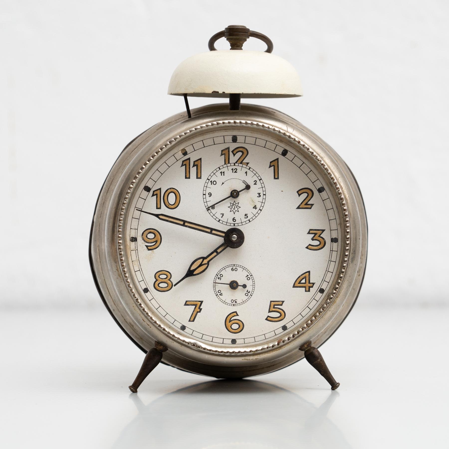 Vintage Traditional Spanish Alarm Clock, circa 1960 4