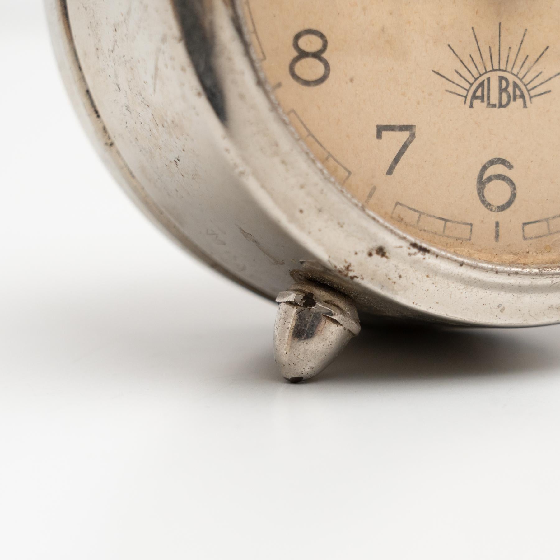 Vintage Traditional Spanish Alarm Clock, circa 1960 For Sale at 1stDibs