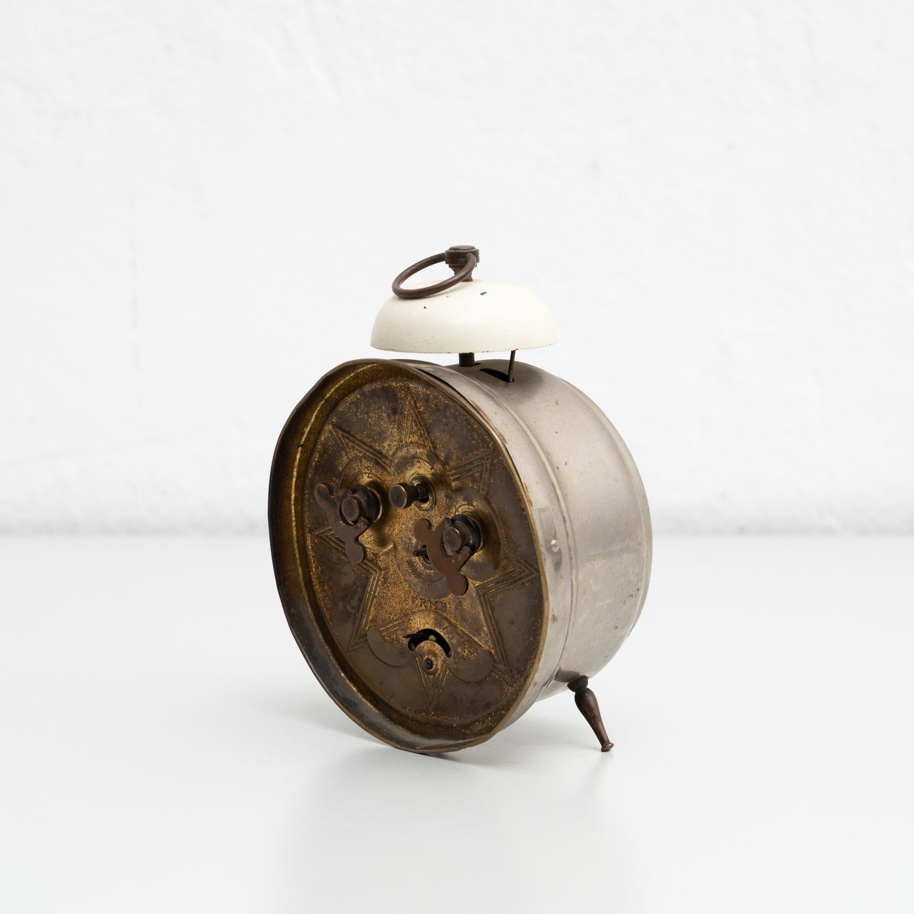 Vintage Traditional Spanish Alarm Clock, circa 1960 1