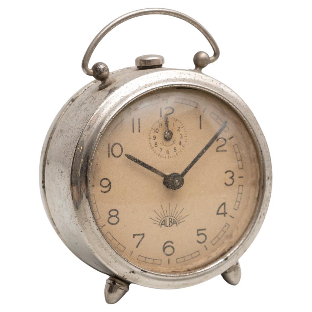 Vintage Traditional Spanish Alarm Clock, circa 1960