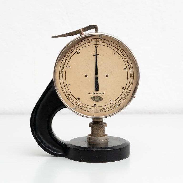 Vintage Traditional Spanish Micrometer Tool, circa 1960 For Sale at 1stDibs