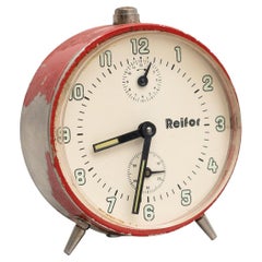 Vintage Traditional Spanish Reifor Alarm Clock, circa 1960