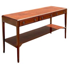 Vintage Traditional Two Tier Console Table