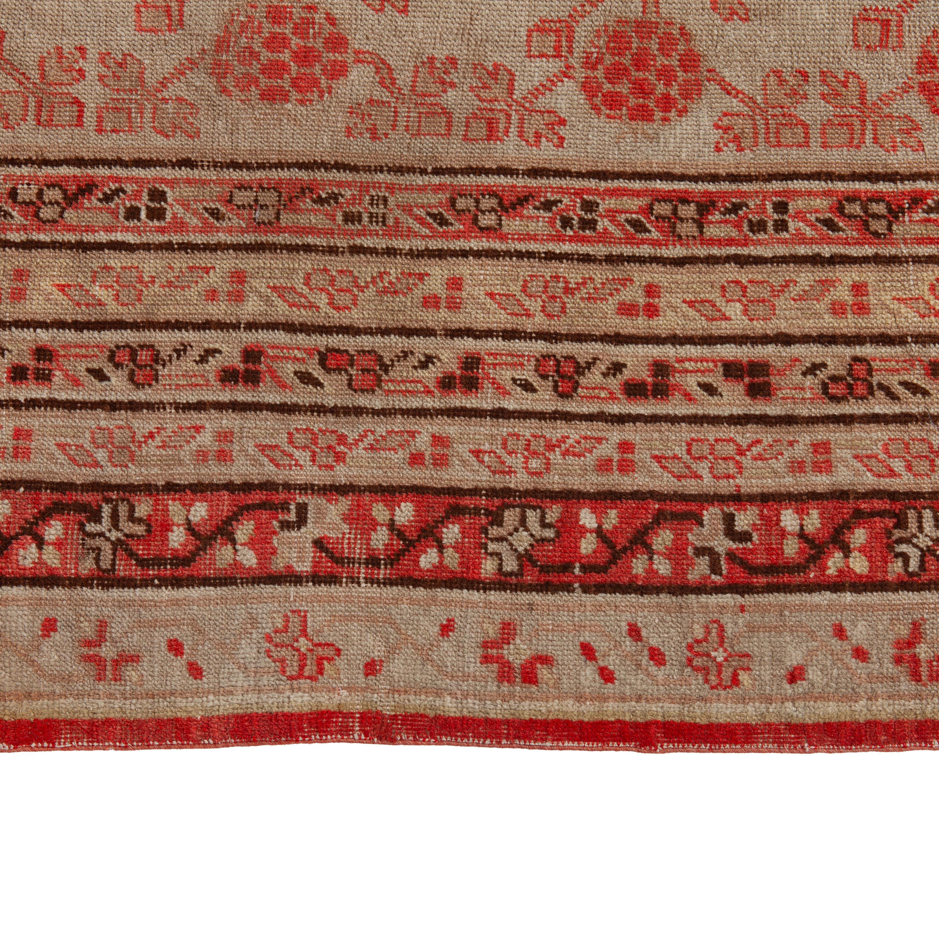 Abc Teppich Vintage Traditional Wollteppich - 4'4
