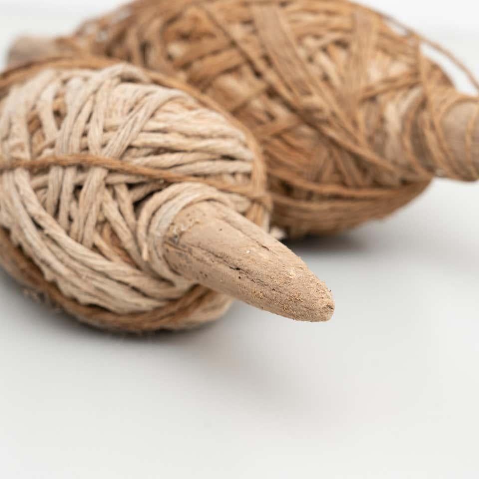 Spanish Vintage Traditional Yarn Ends, circa 1950 For Sale