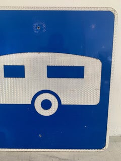 Vintage Trailer Highway Sign