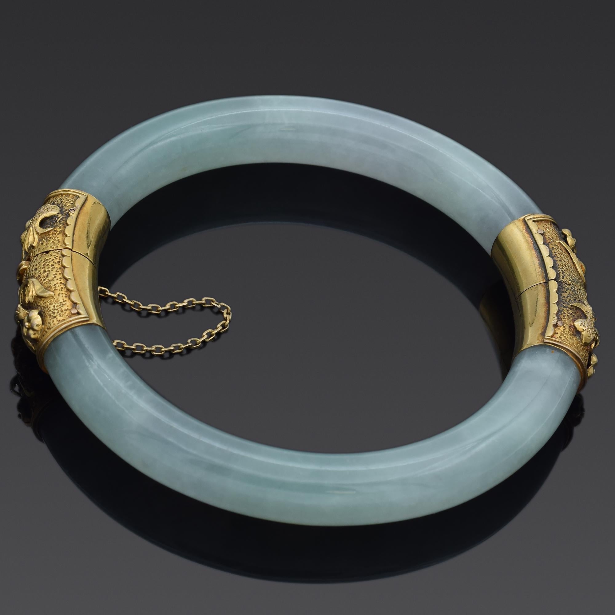 jade bracelet 14k gold