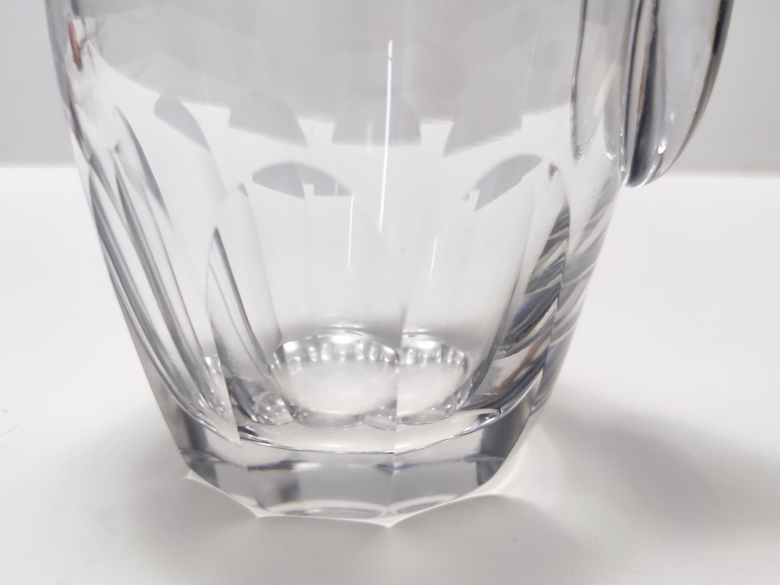 Transparenter Kristallkrug im Vintage-Stil nach Baccarat im Angebot 4