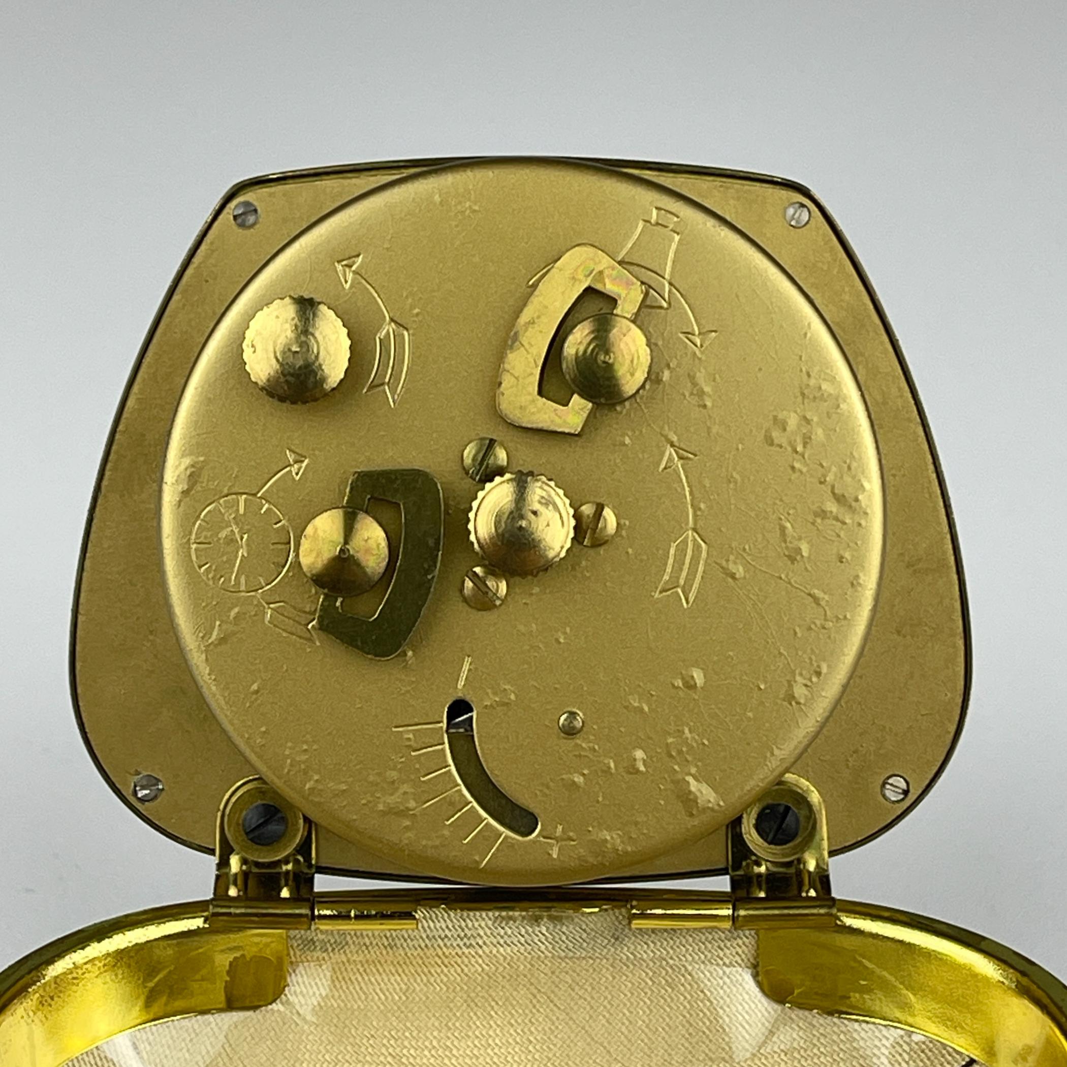 Vintage travel alarm clock by Schatz, 7 Jewel, Germany, 1970s at