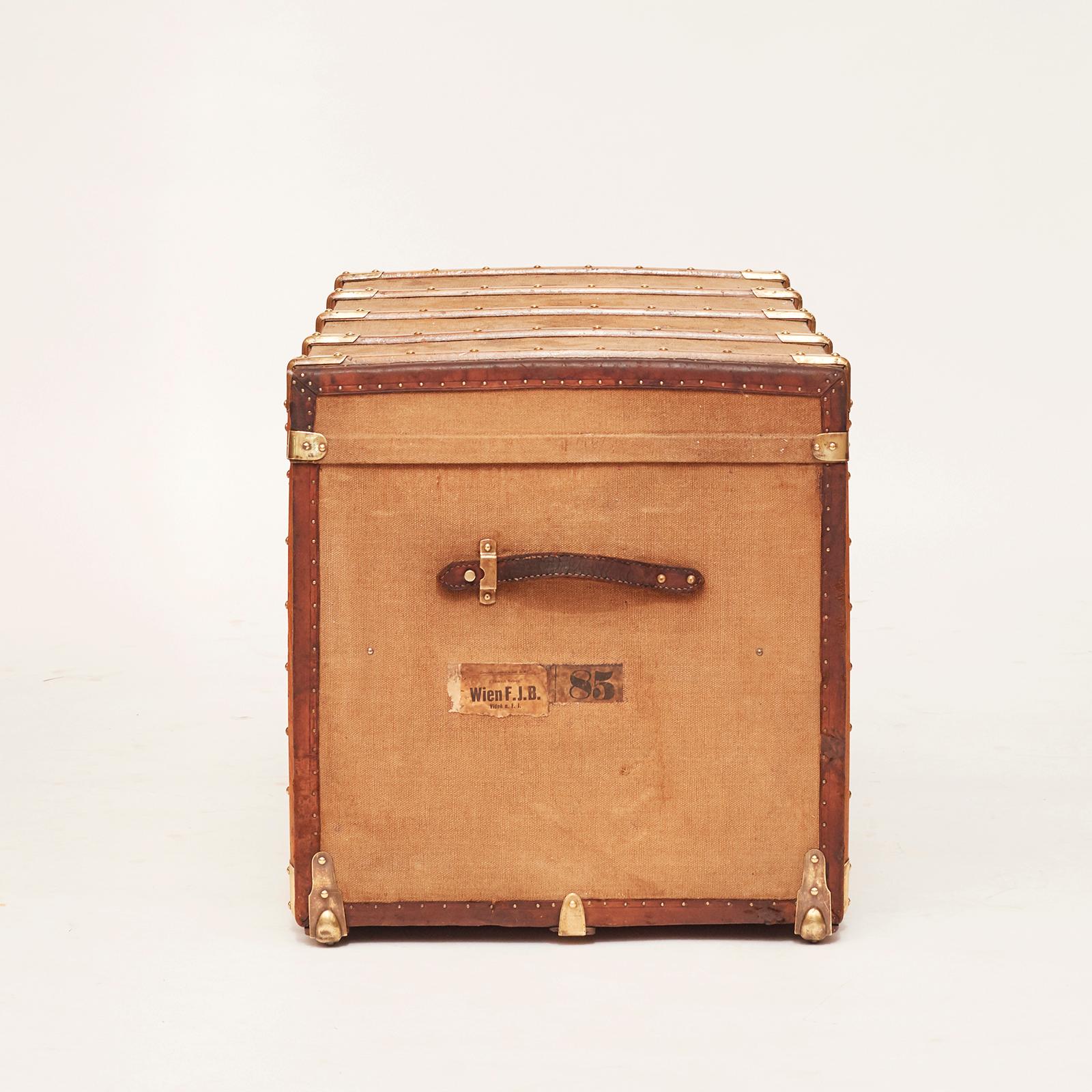 Austrian Vintage Travel Suitcase, J.Nigst & Sohn
