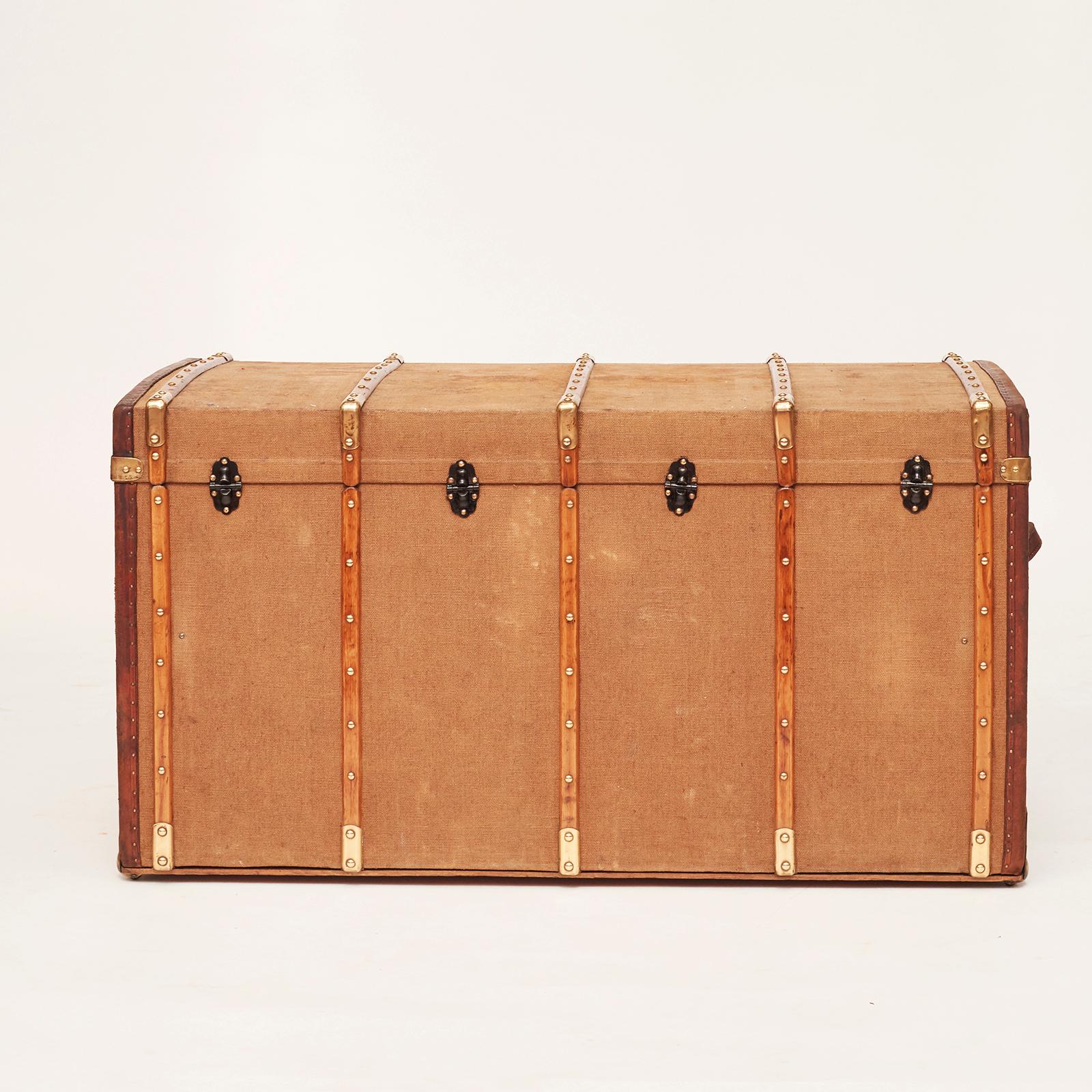 Vintage Travel Suitcase, J.Nigst & Sohn In Good Condition In Kastrup, DK