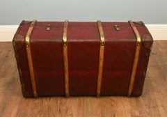 Vintage Travel Trunk Steamer Luggage Case Finnigans Manchester