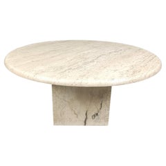 Vintage travertine c offee table, 1970s Vintage travertine c offee table, 1970s