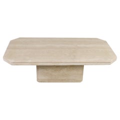 Vintage Travertine Coffee Table, 1970s