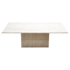 Vintage Travertine Coffee Table