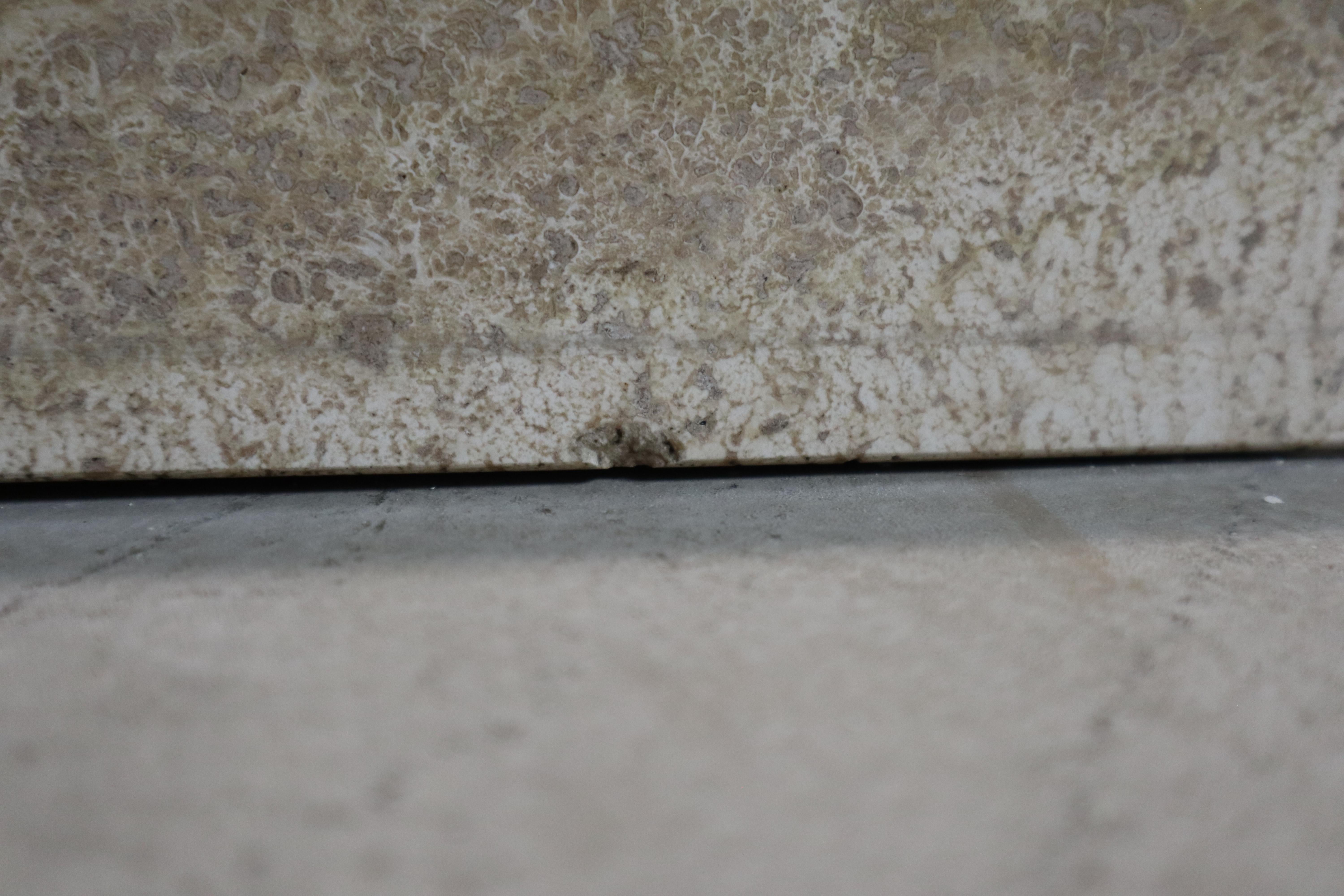 Vintage Travertine coffee table, Italy, 1970s For Sale 5