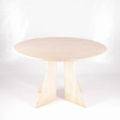 Vintage Travertine Dining Table
