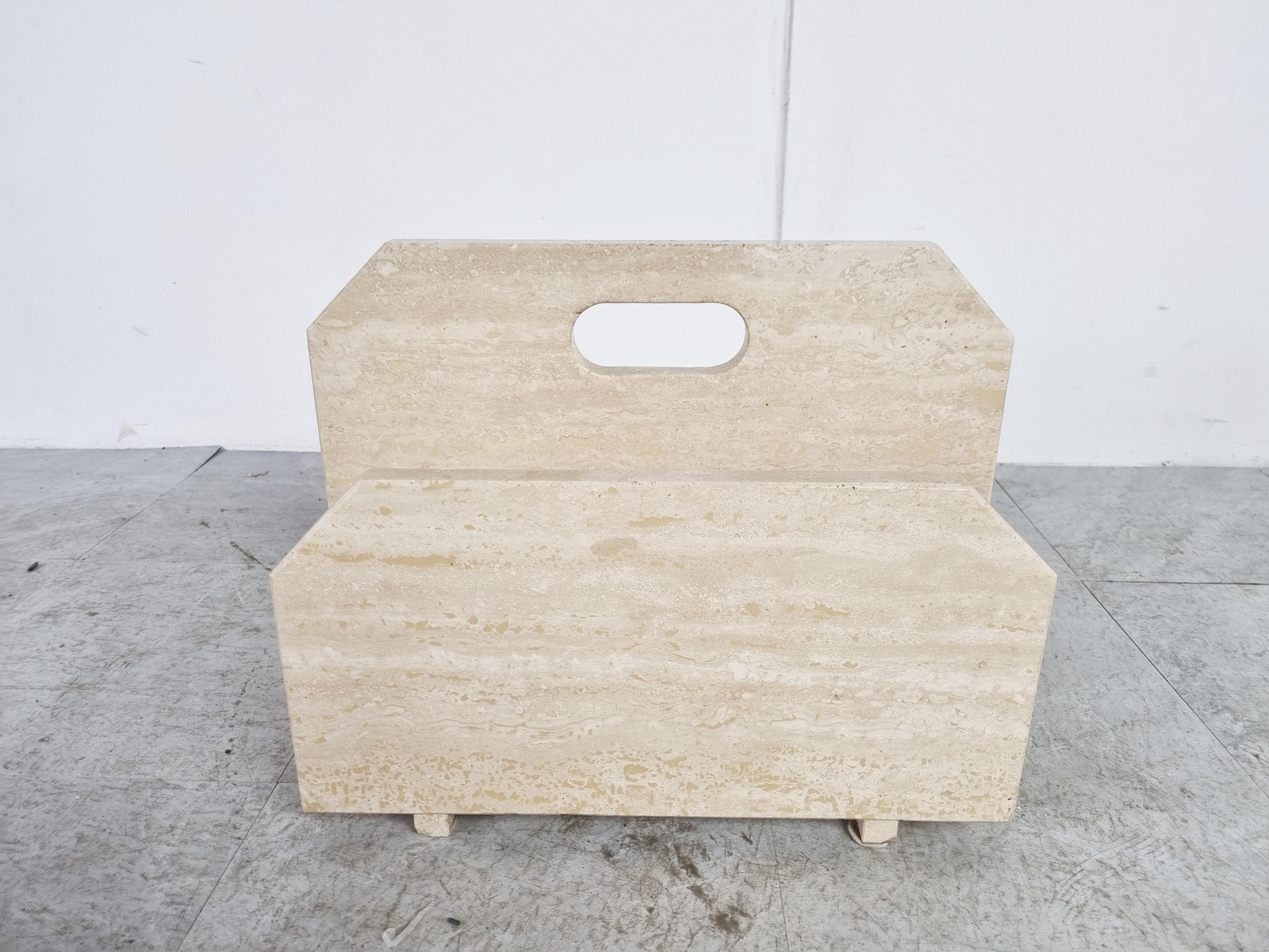 magazine file wooden