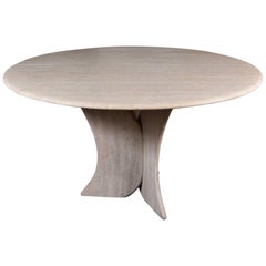 Vintage Travertine Table