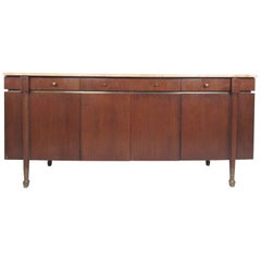 Vintage Travertine Top Sideboard by Paul McCobb