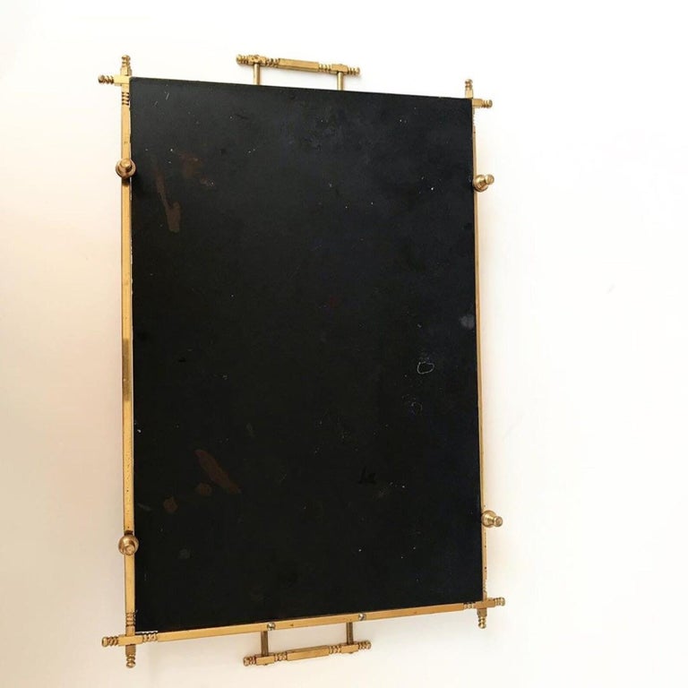 Vintage Tray With Handles Vintage Glass Tray Tray for Decor Tray for