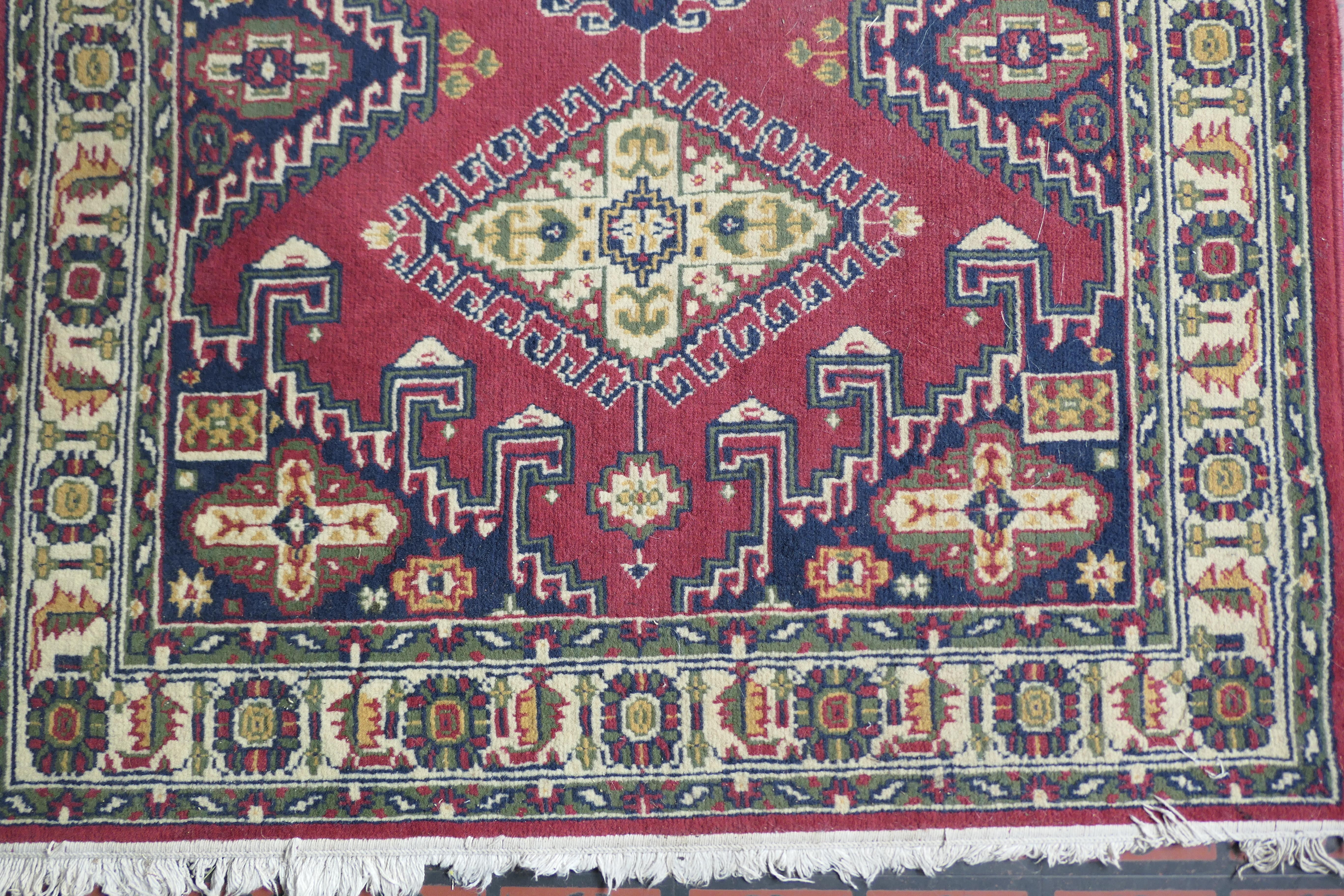 Alfombra vintage de lana con motivos del Árbol de la Vida en venta 1