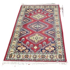 Vintage Tree of Life Pattern Wool Carpet, Rug