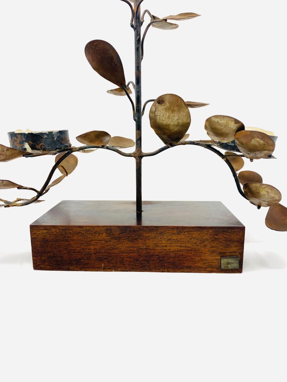 Skulptur eines Lebensbaums von Emaus Talleres Monasticos (Handgefertigt) im Angebot