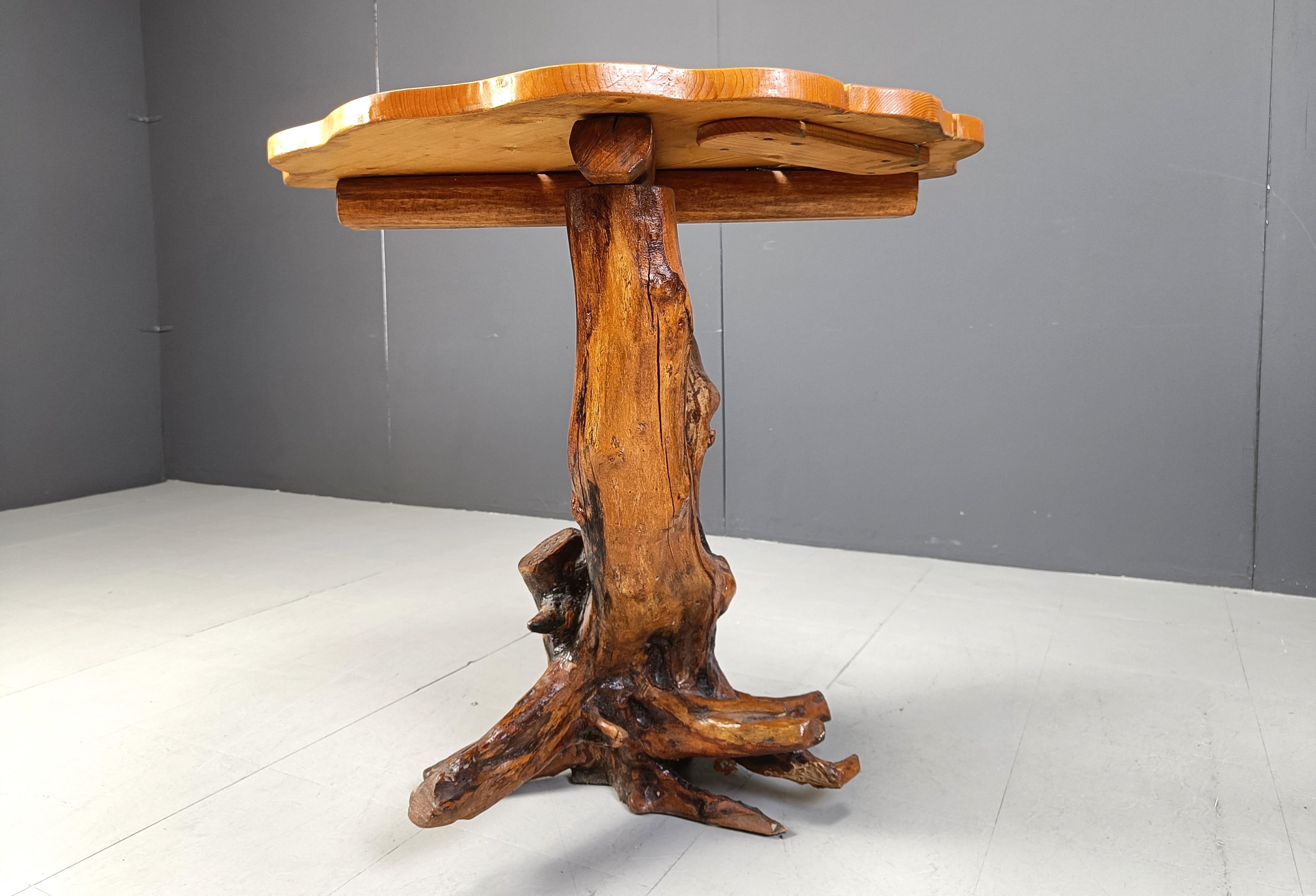 Tavolo con radici d'albero vintage, anni '60 in vendita 2