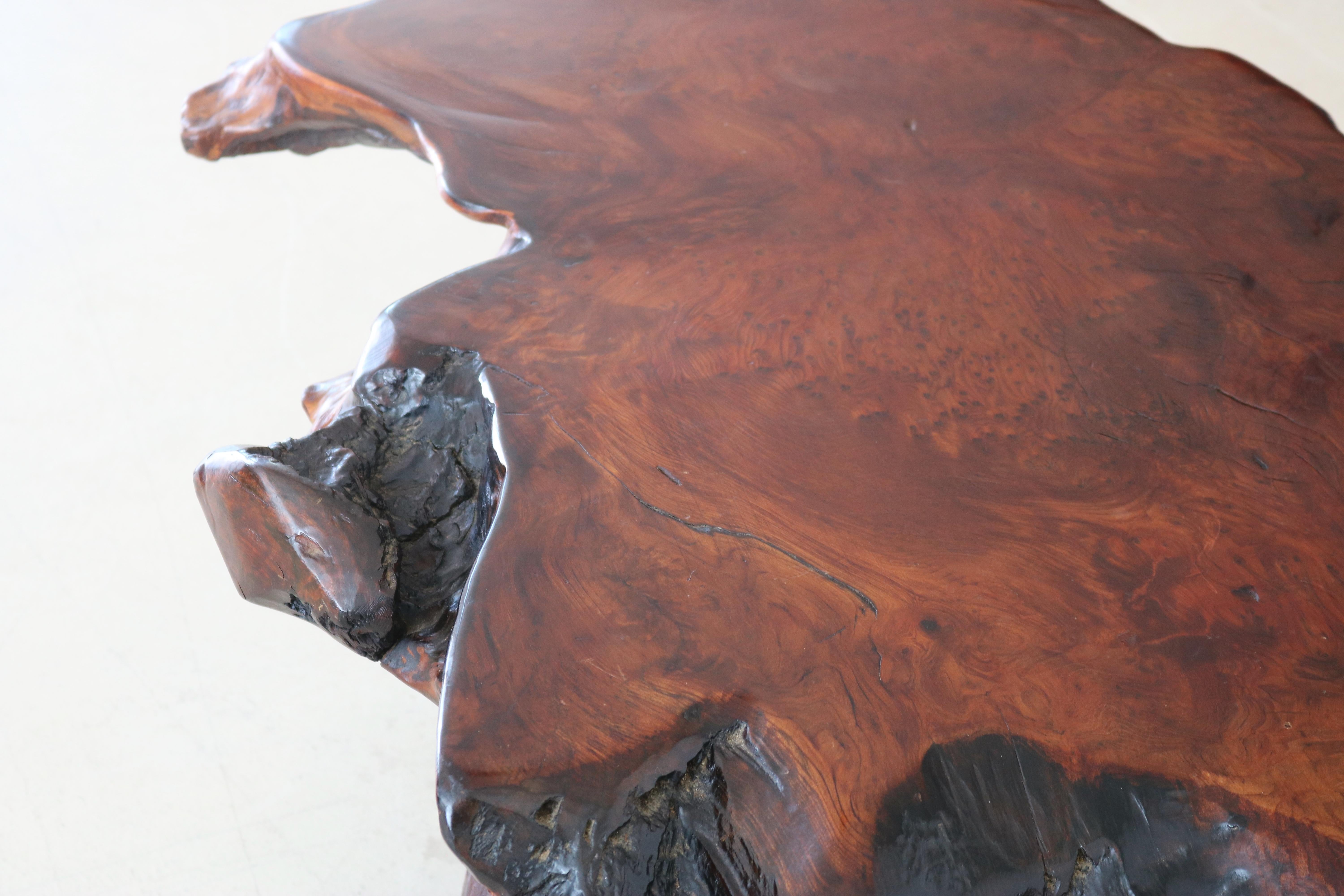 Vintage Tree Trunk Coffee Table Coffee Table Danish For Sale 6
