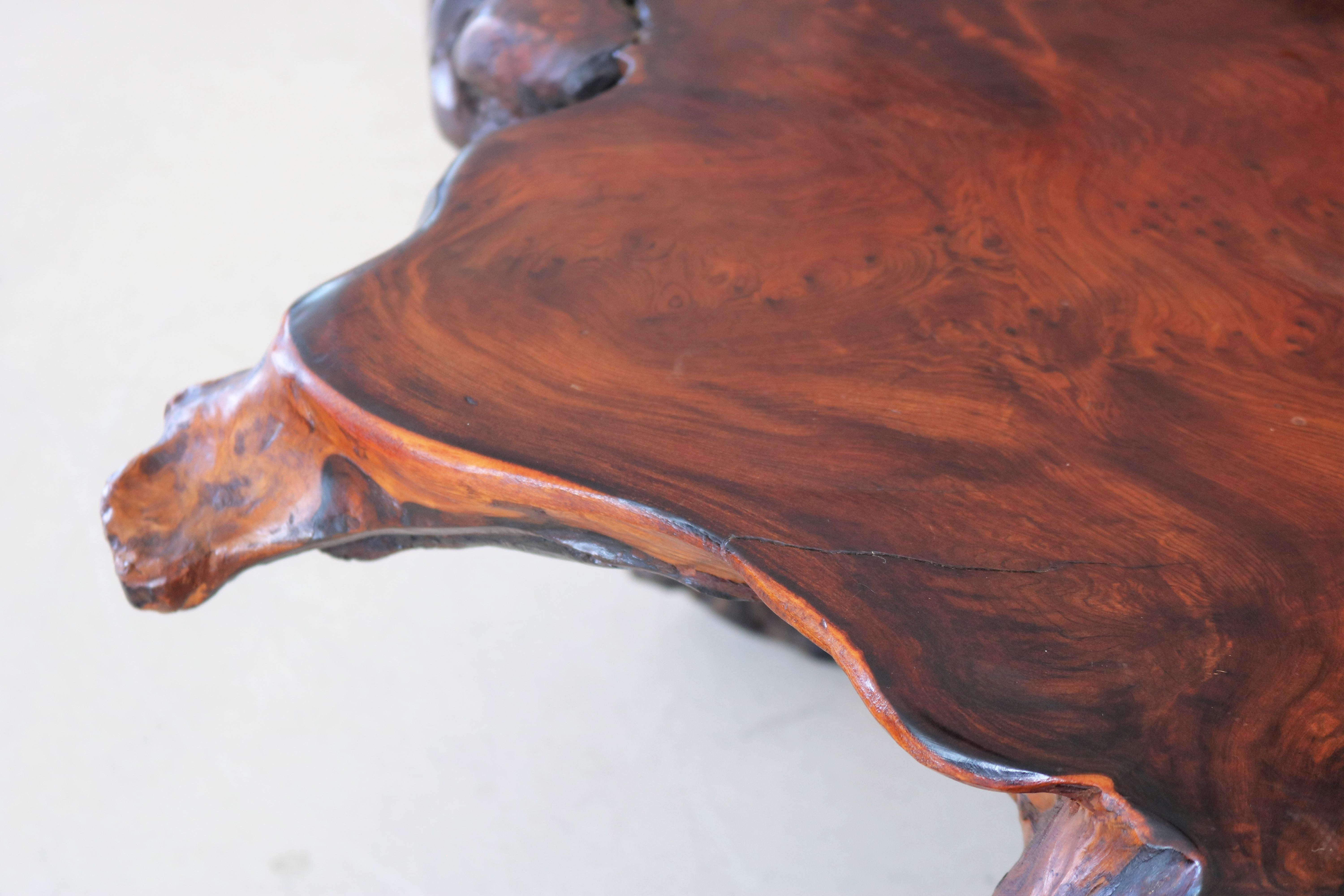 Vintage Tree Trunk Coffee Table Coffee Table Danish For Sale 8