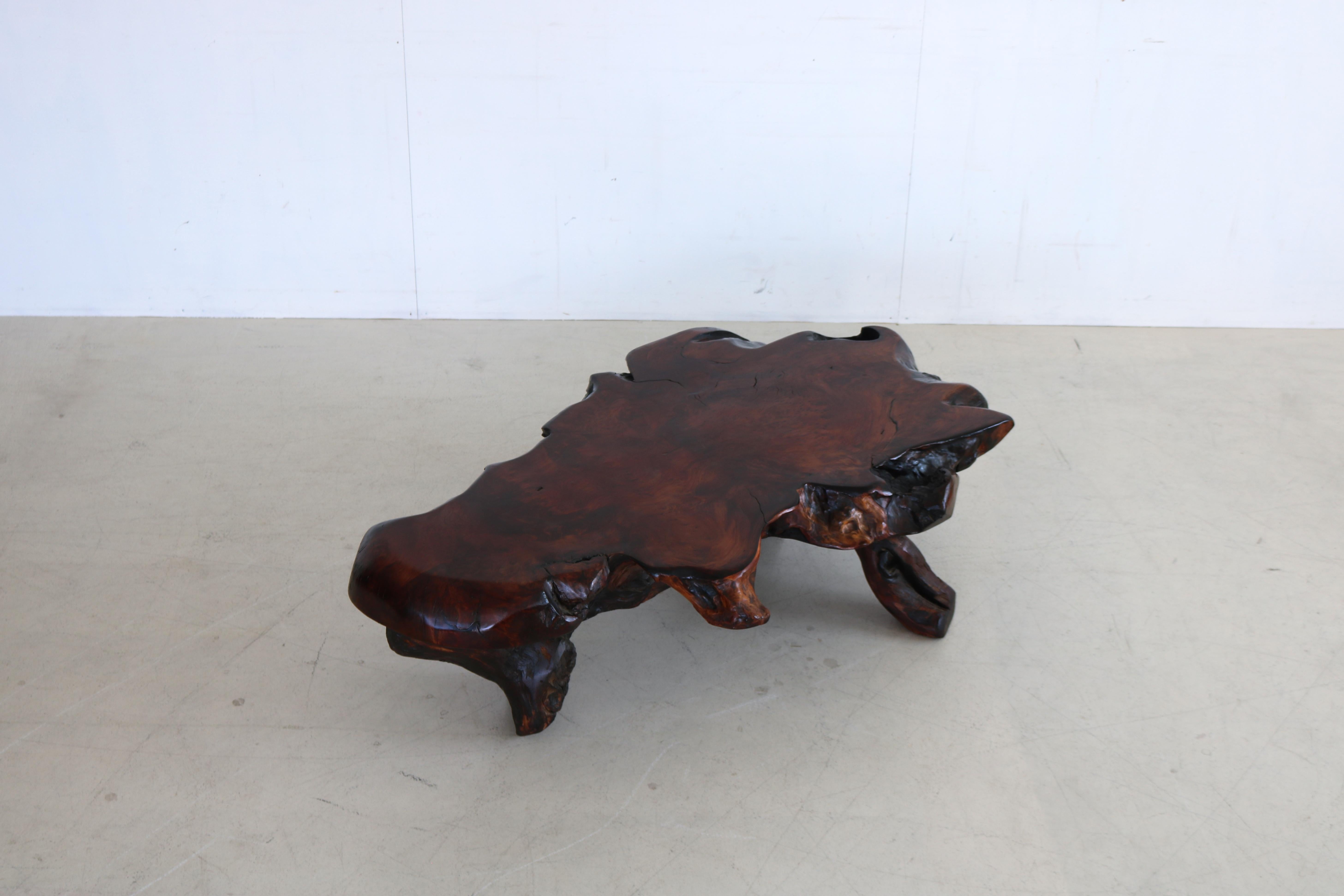 Vintage Tree Trunk Coffee Table Coffee Table Danish For Sale 9