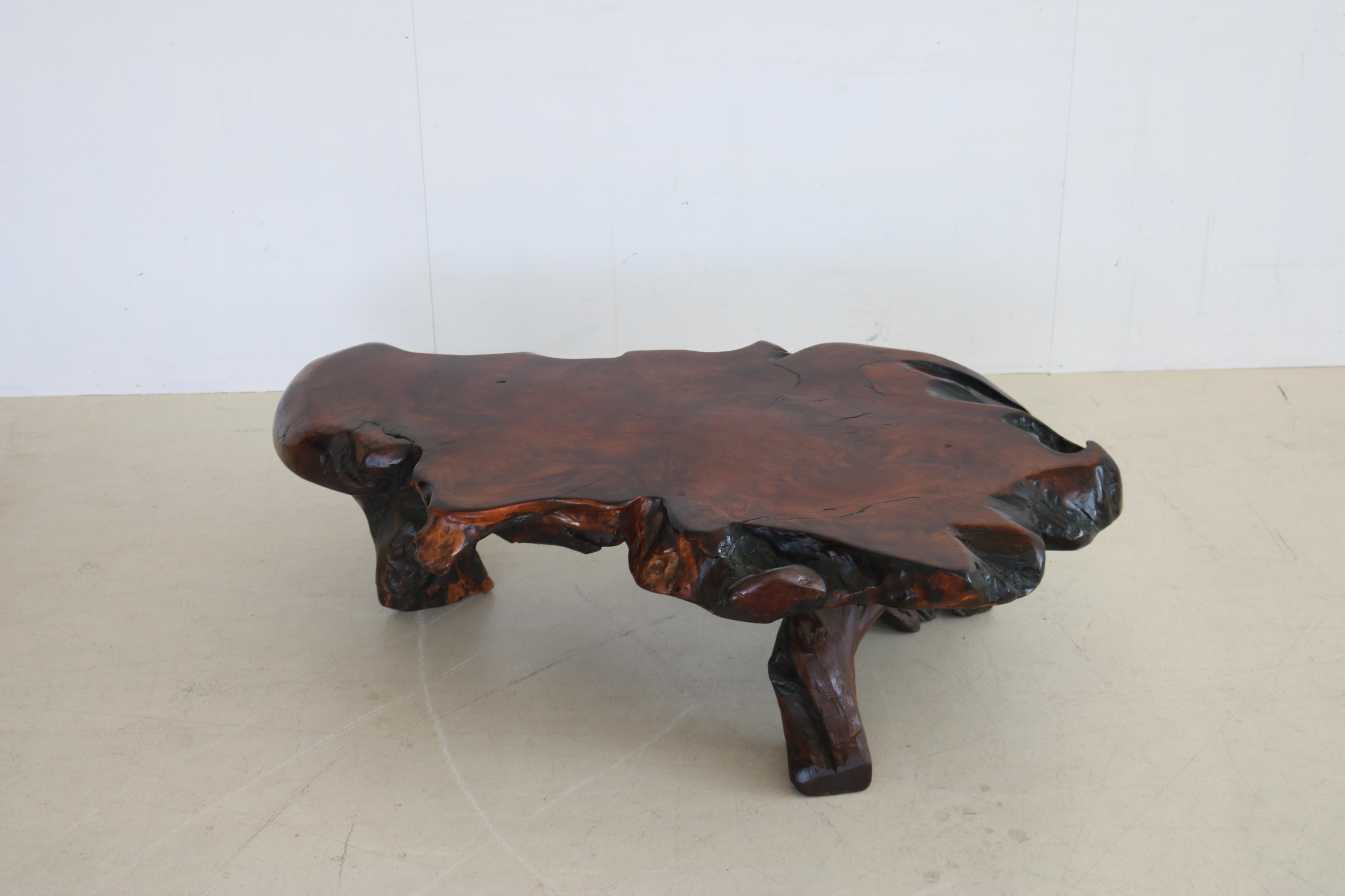 Vintage Tree Trunk Coffee Table Coffee Table Danish For Sale 10