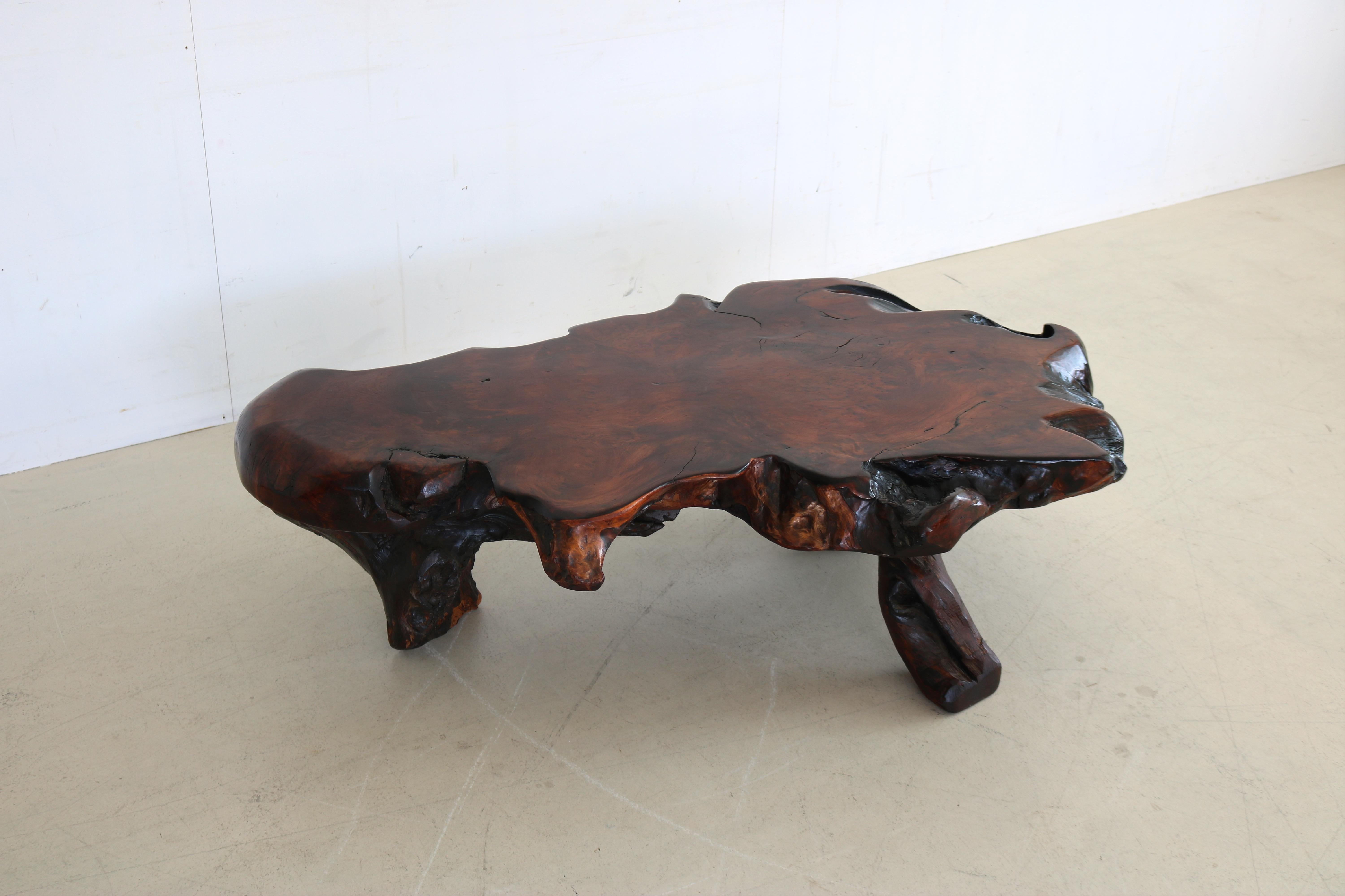 Vintage Tree Trunk Coffee Table Coffee Table Danish For Sale 13