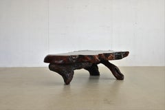 Vintage Tree Trunk Coffee Table Coffee Table Danish