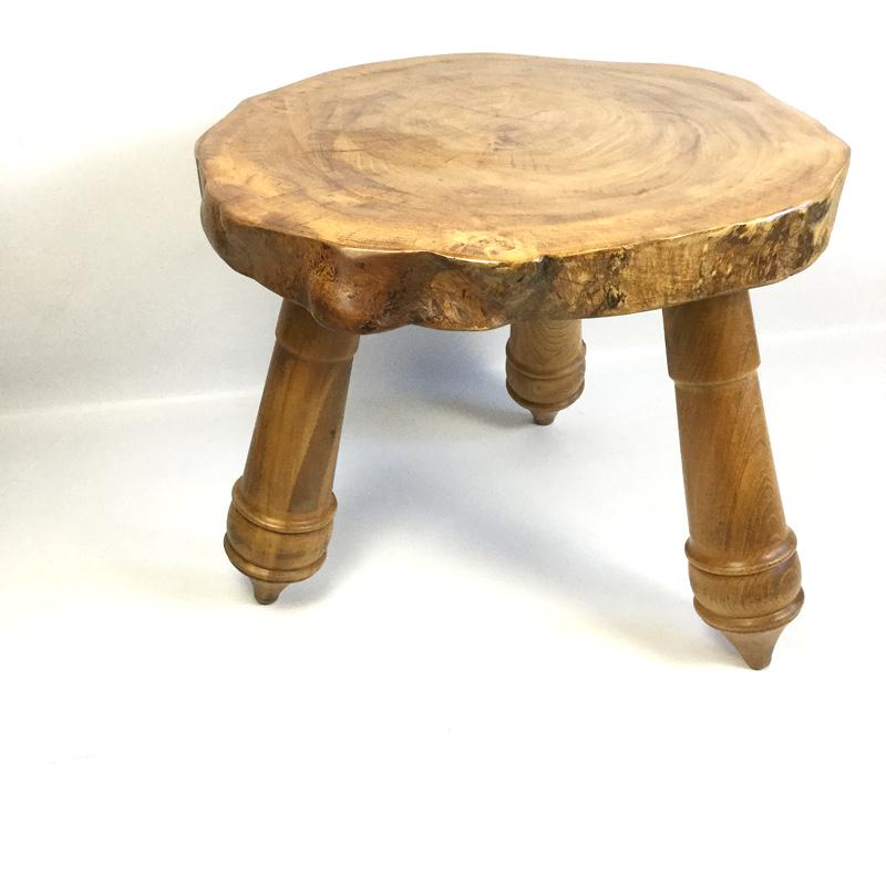 Vintage Tree Trunk Coffee Table, 1980s In Fair Condition In London, GB