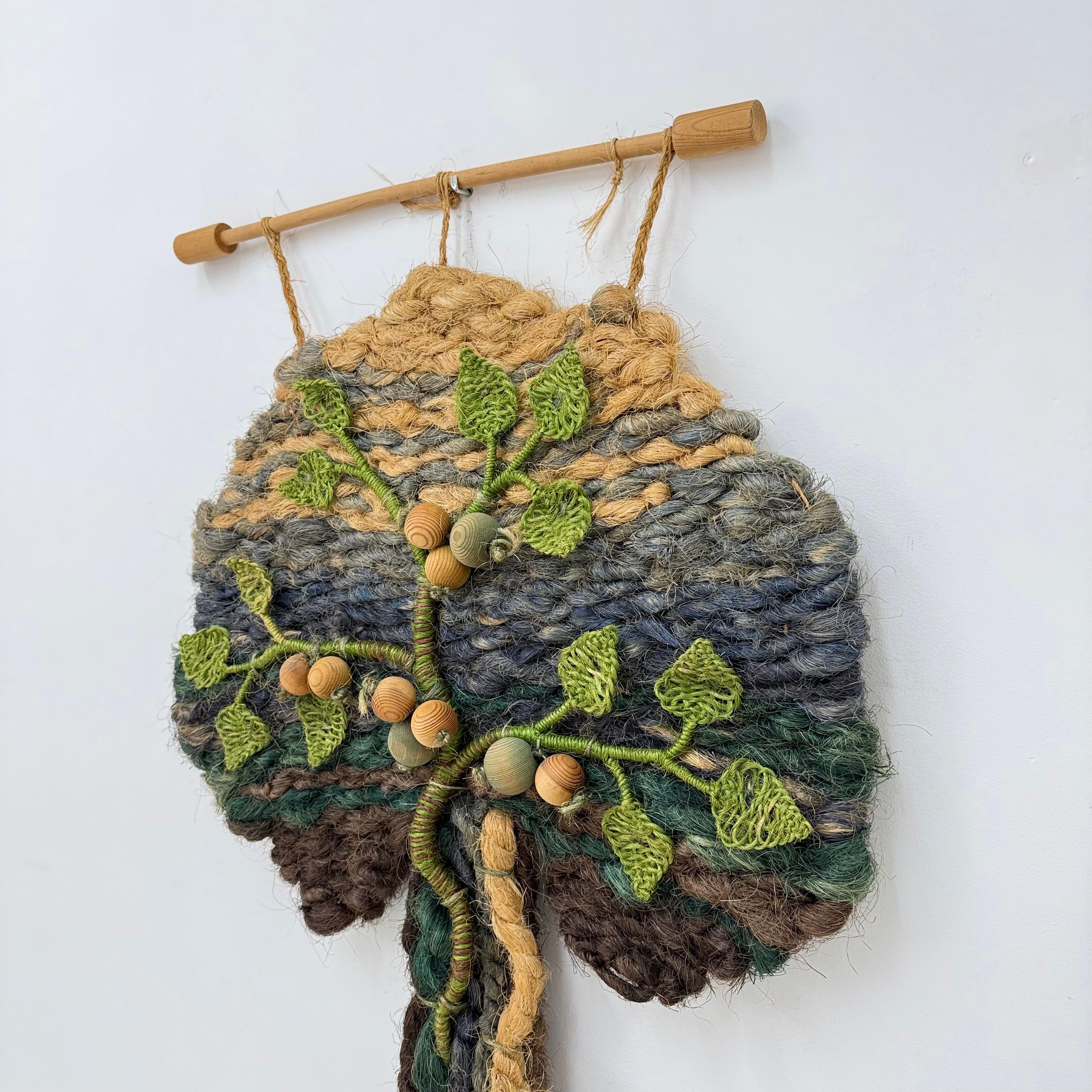 Vintage Tree Wandteppich, 1960er Jahre im Angebot 4