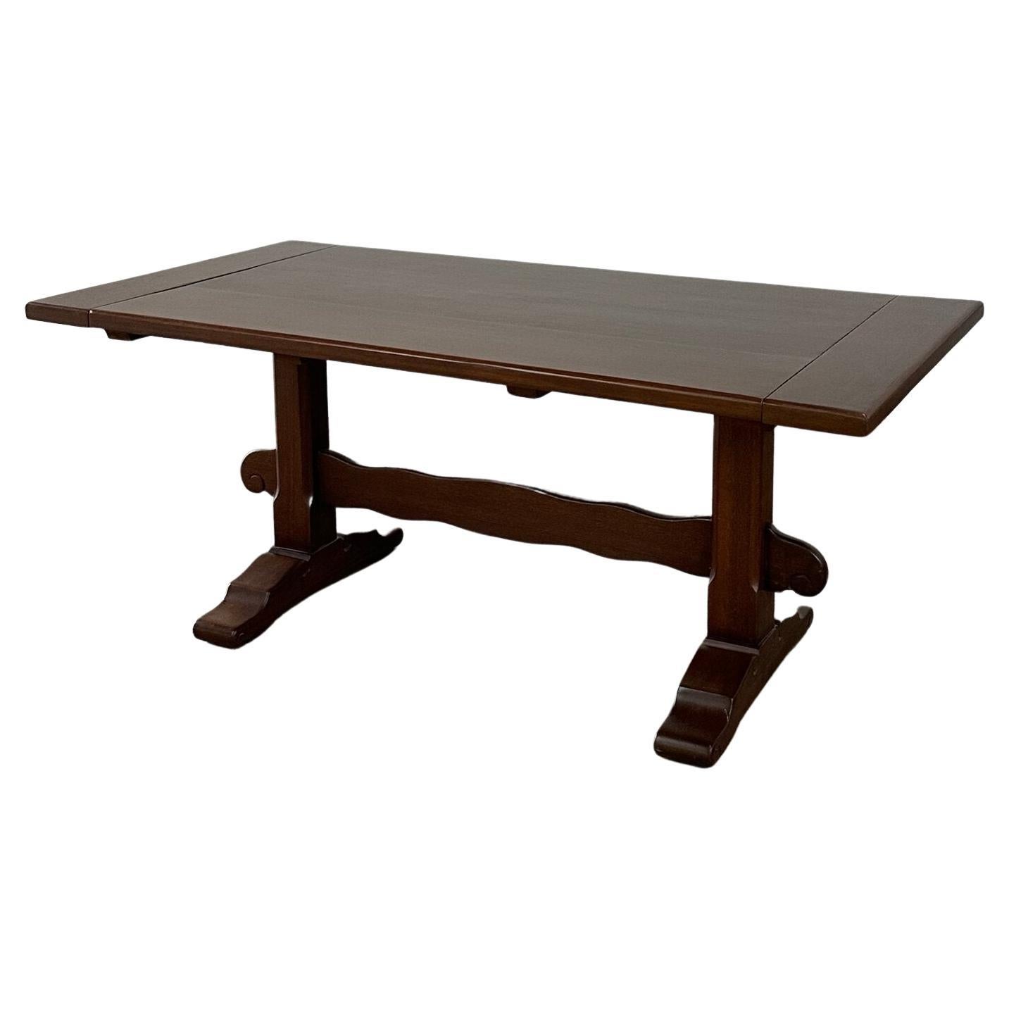 Nakashima Trestle Dining Table with Rosewood Butterfly Joints at