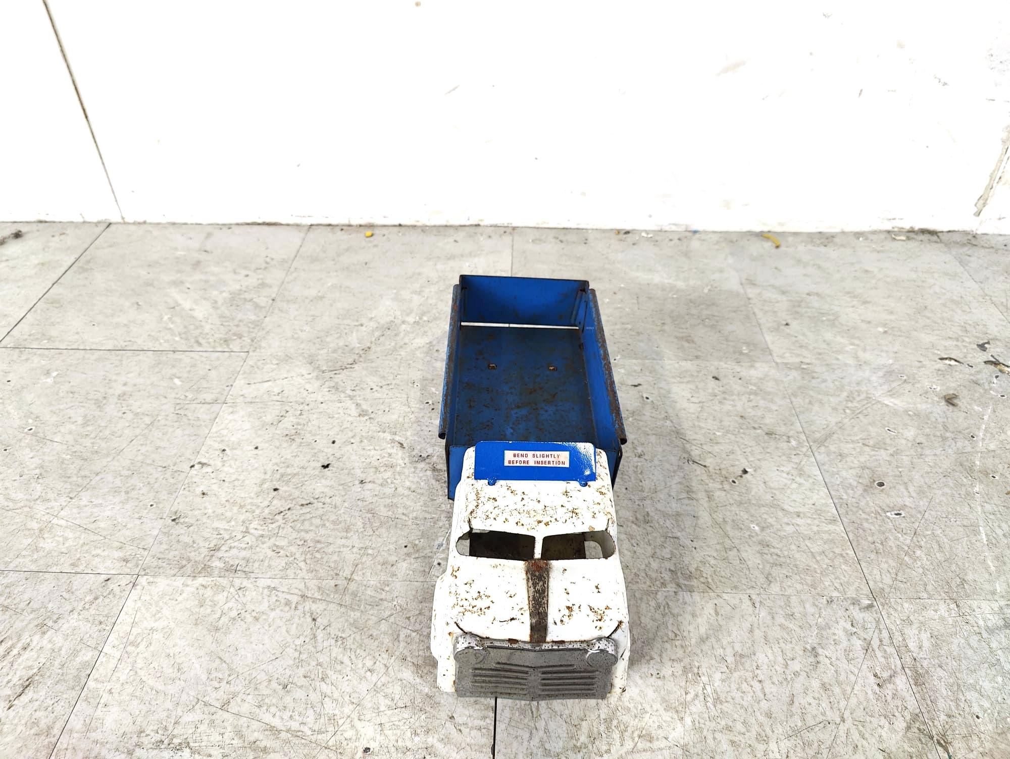 British Vintage tri-ang tin toy car, 1950s For Sale