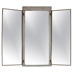 Retro Tri Fold Full Length Mirror