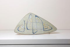 Vintage Triangle Coffee Table attributed Berthold Müller
