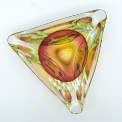 Vintage Murano  "Sommerso" Glass for Coffee table , Bookcase , Shelf