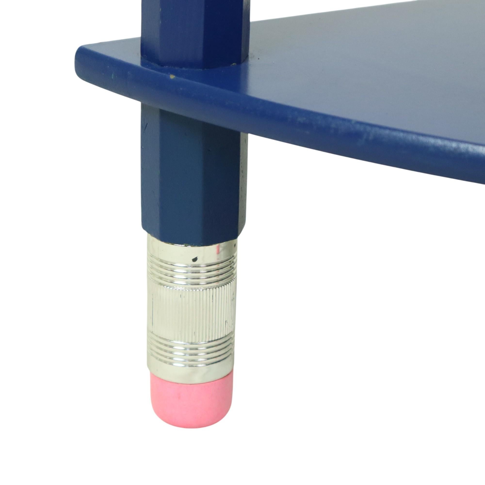 Vintage Triangular Pencil Rack Pierre Sala 1980s For Sale 3