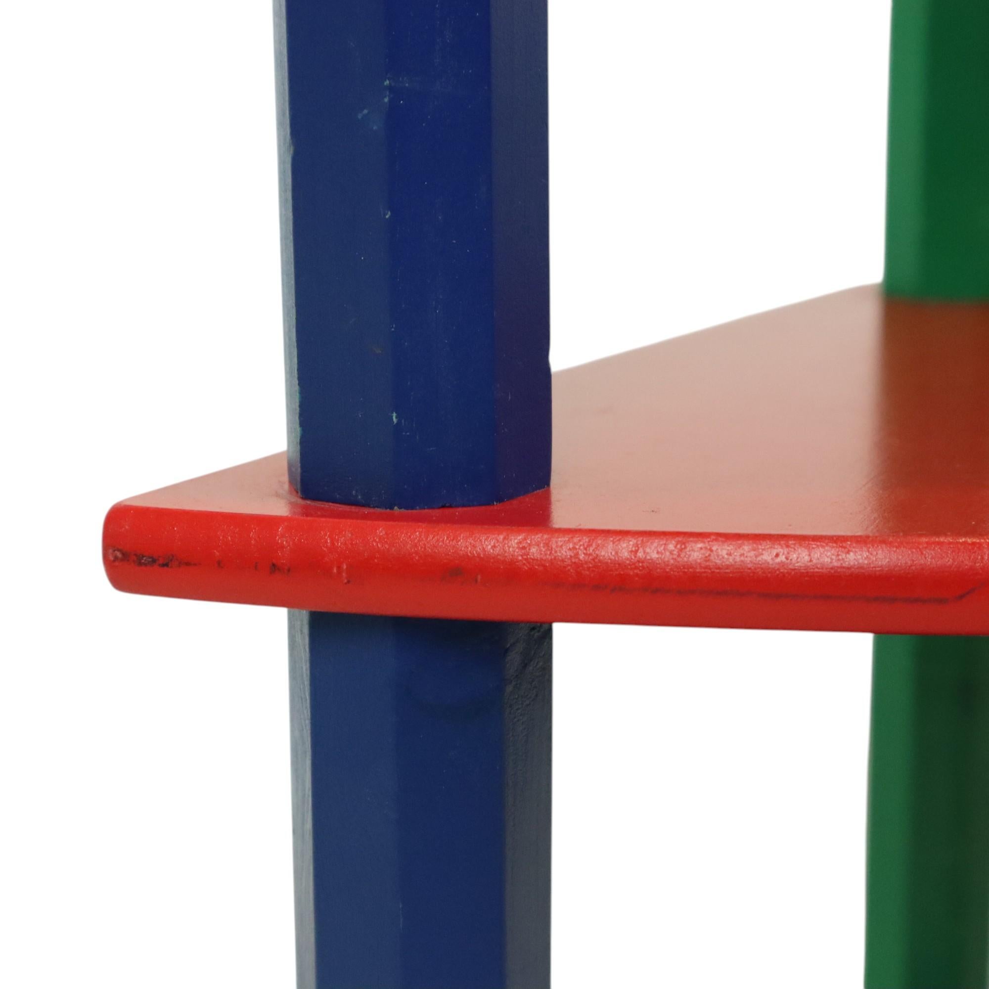 Vintage Triangular Pencil Rack Pierre Sala 1980s For Sale 5