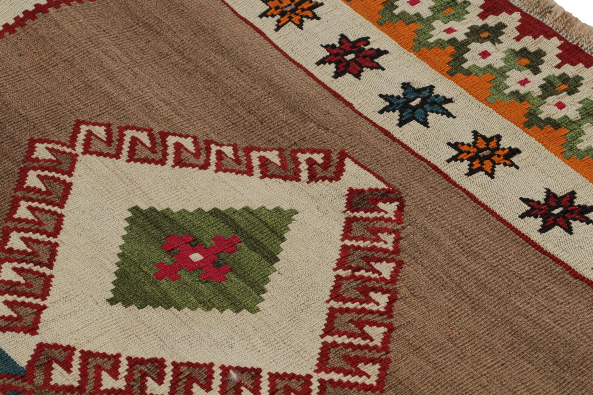 Vintage Tribal Afghan Kilim Rug, with Geometric Patterns, from Rug & Kilim In Good Condition For Sale In Long Island City, NY